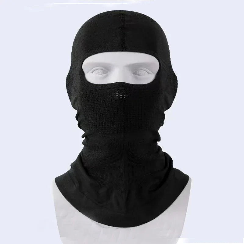 Taktiskt heltäckande balaklava.